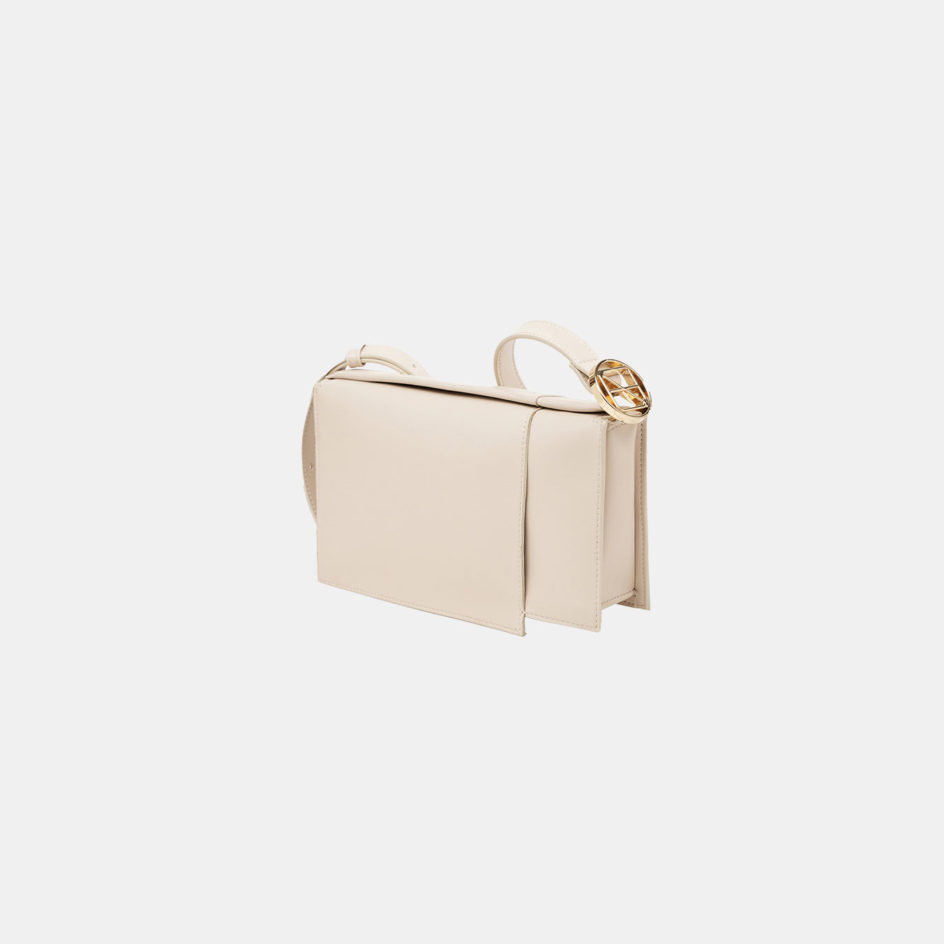 Folded Shoulder/ Crossbody bag - Corn leather