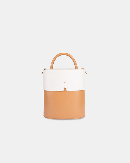 Sleeve Bucket bag - Vegan microfiber leather