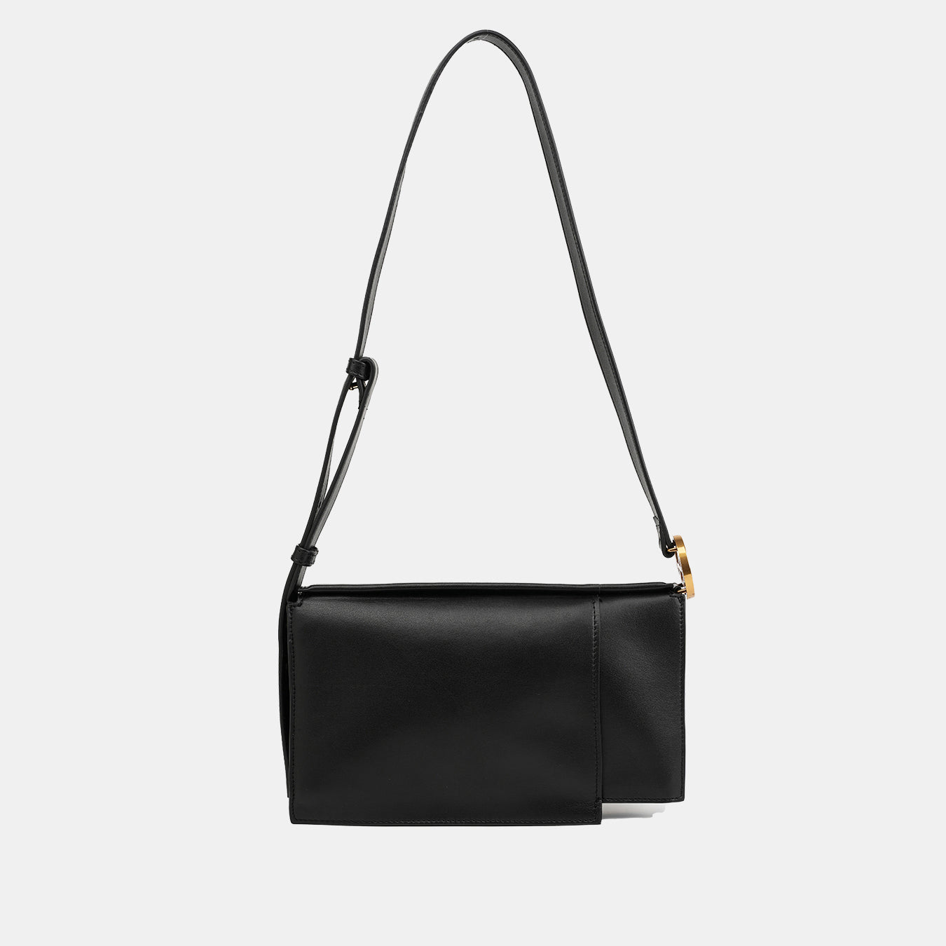 Folded Shoulder/ Crossbody bag - Corn leather
