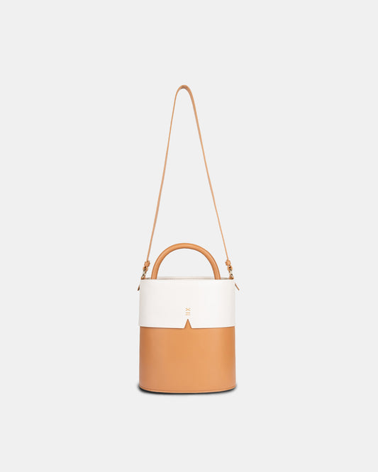 Sleeve Bucket bag - Vegan microfiber leather